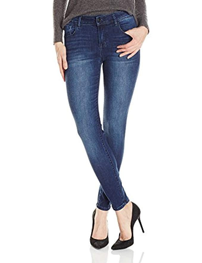 kensie Women's Stretch Ankle Biter Jeans | Amazon (US)