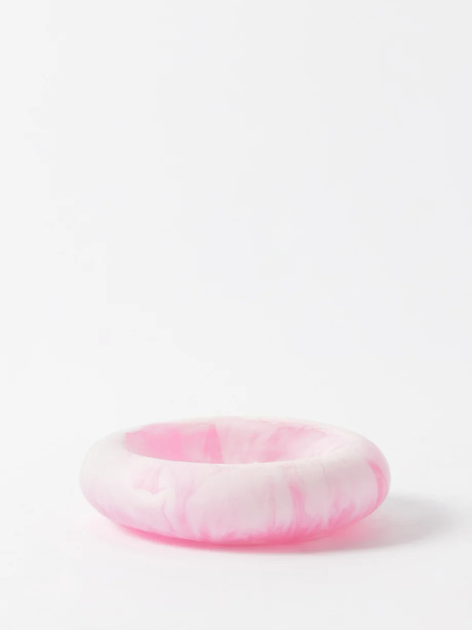 Small marbled-resin dish | Matches (UK)