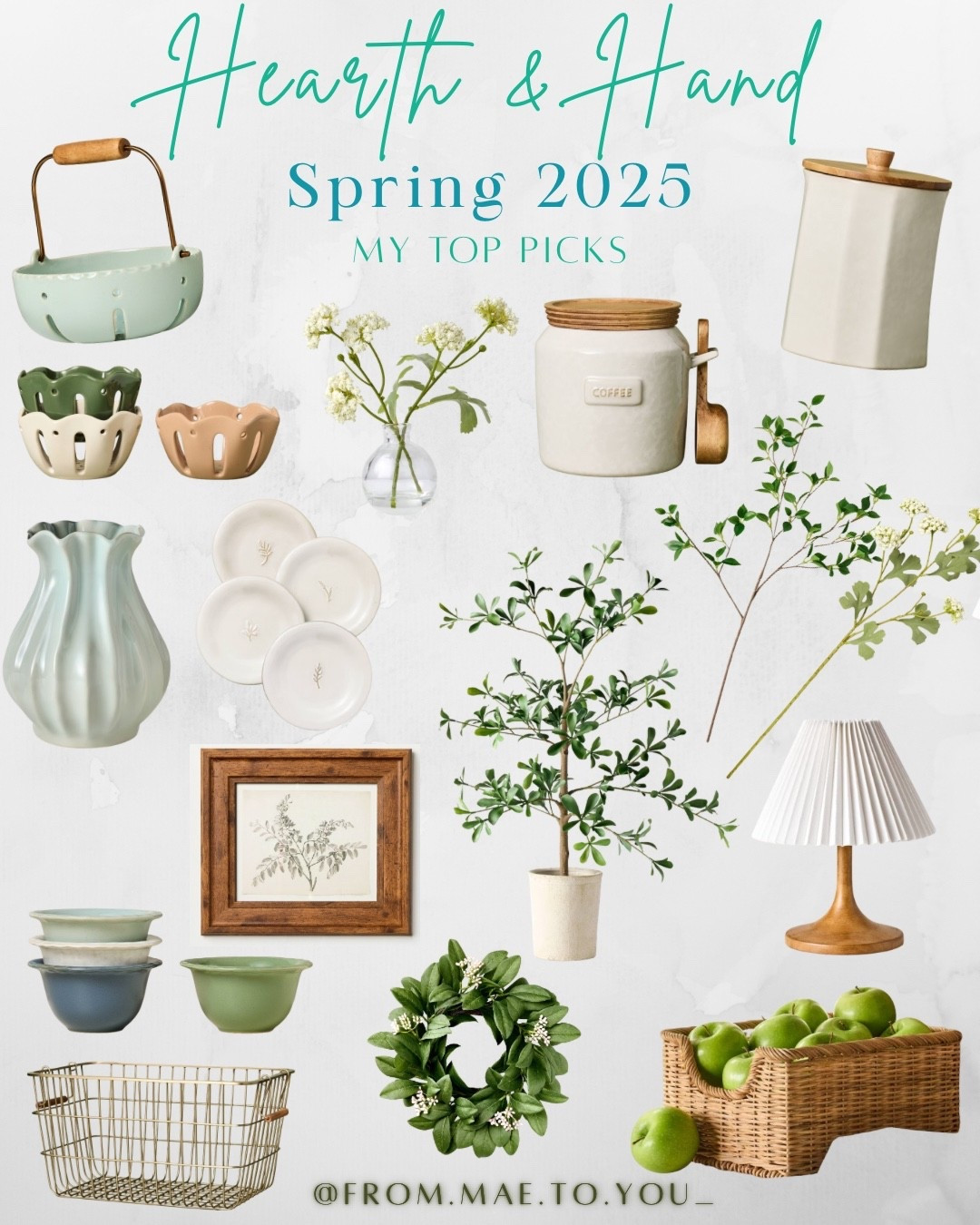 Who is ready for spring?! Sharing my favorite Hearth & Hand spring release. If you love something don’t wait too long- everything will sell out the closer we get to spring!

#LTKHome #LTKFindsUnder50