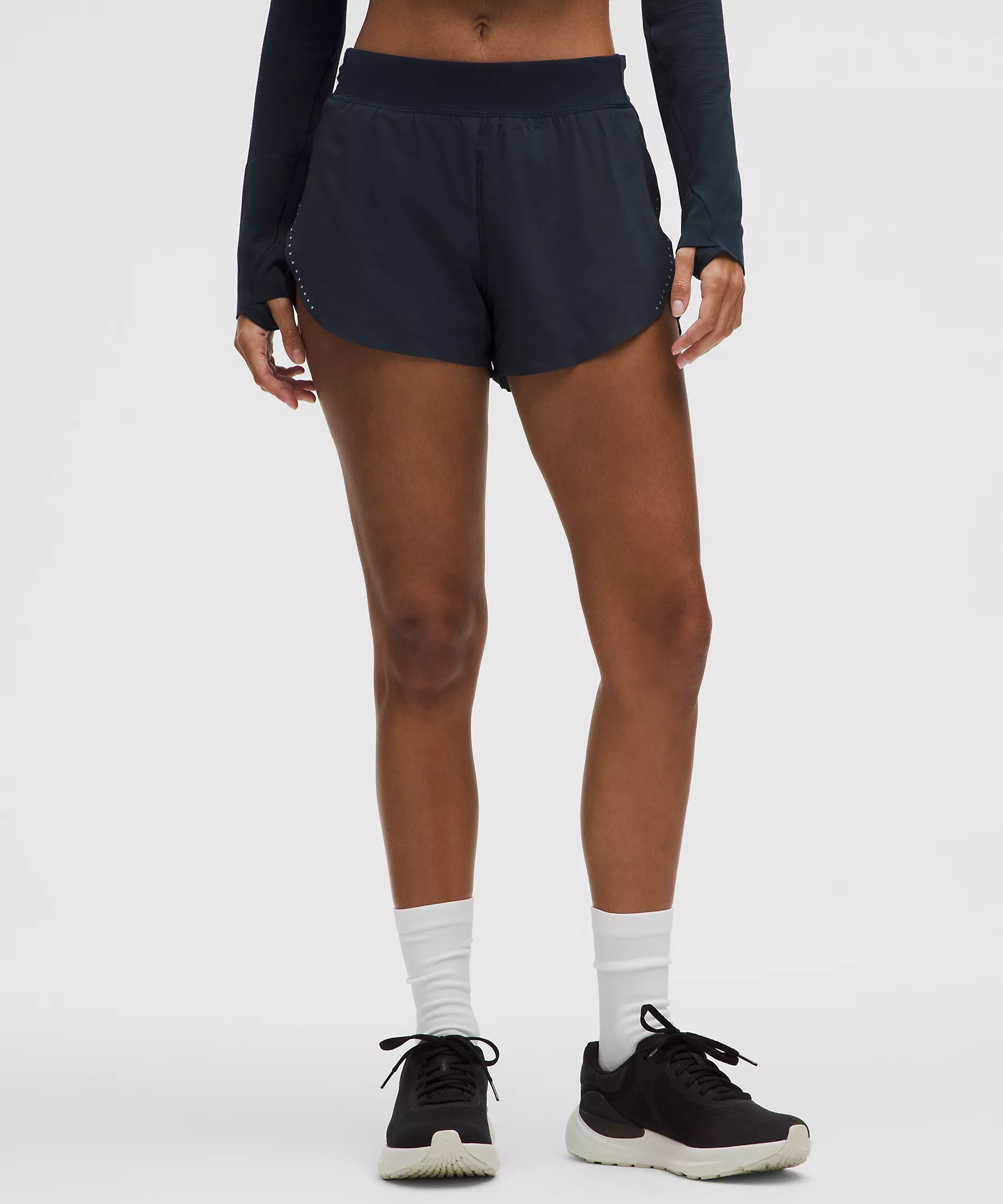 Fast and Free High-Rise Classic-Fit Split Short 3" | Lululemon (US)