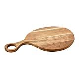 Main + Mesa Round Acacia Wood Cutting Board with Handle | Amazon (US)