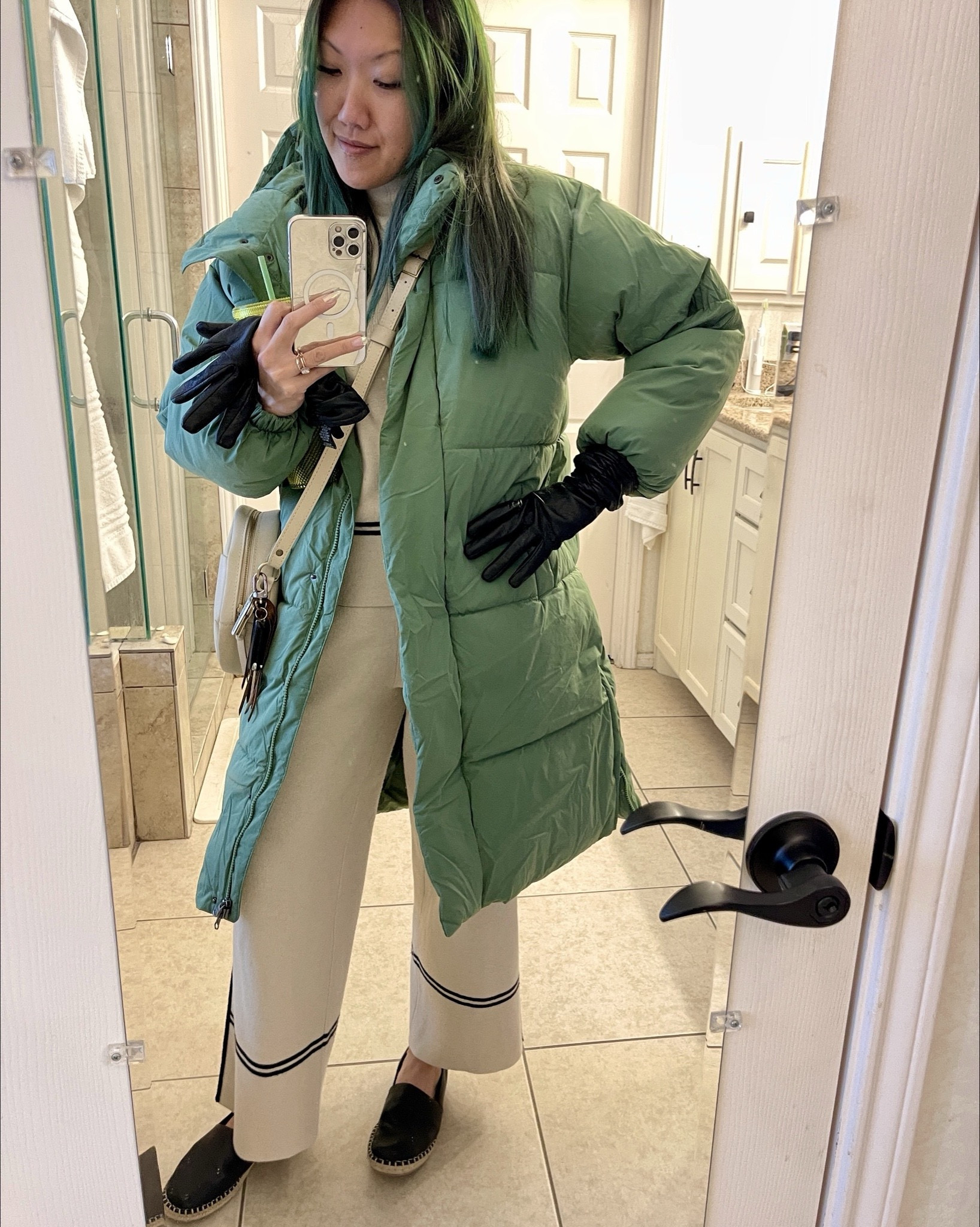 Cold weather accessories for when you are freezing… we are not used to this kind of cold in Texas so I am trying my best to stay bundled up in my warmest, seasonal long puffer jacket. 

Hooded Puffer coat, long trench, hooded jacket, winter coat, sweater set, leather gloves

#LTKStyleTip #LTKSeasonal