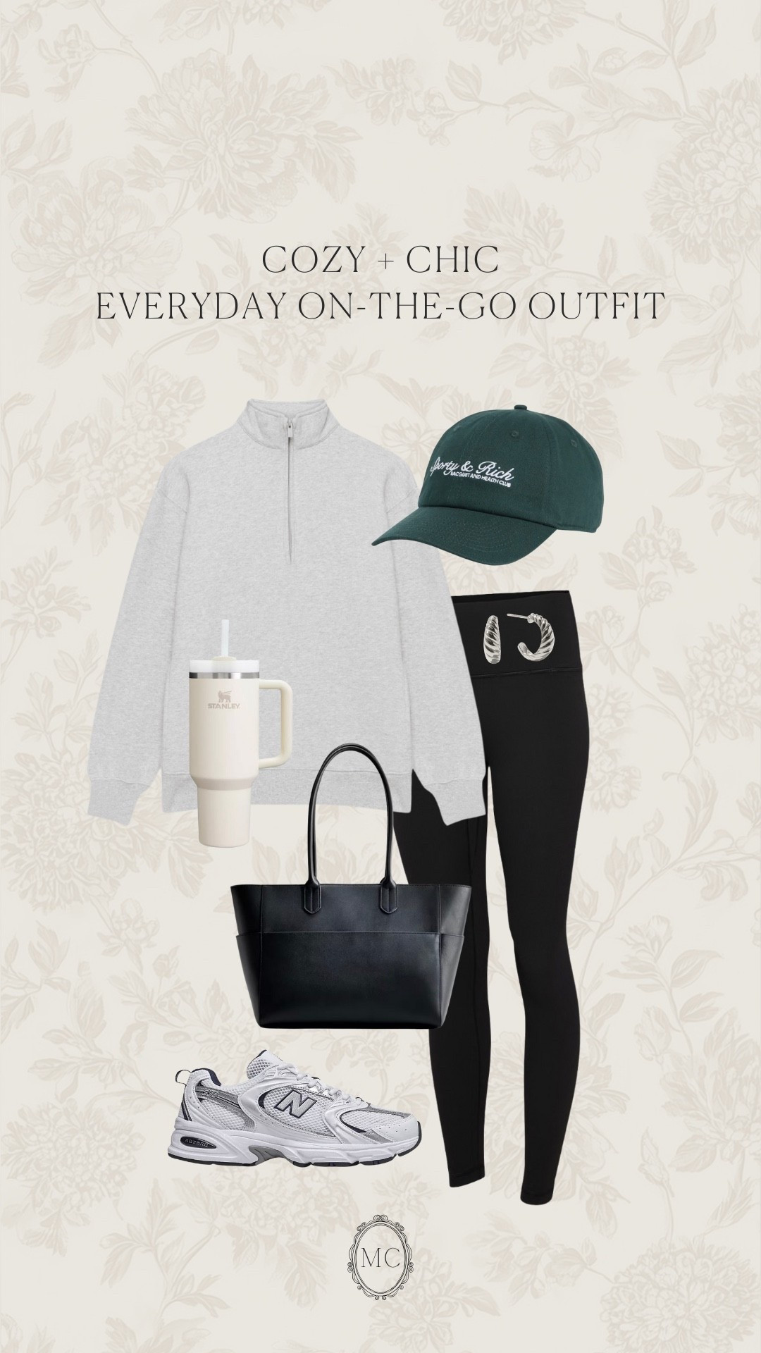 Mom-approved chic everyday outfit! I love accessorizing with a baseball cap and earrings! Everything is linked 🔗

#LTKootd #LTKmomlife #LTKActive
