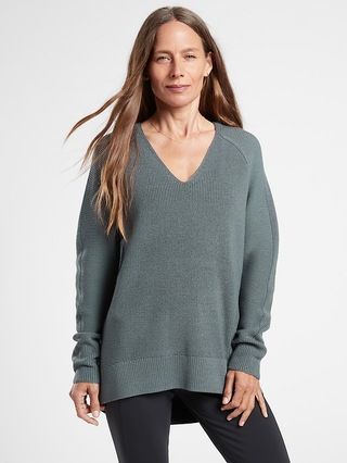 Hanover V-Neck Sweater | Athleta
