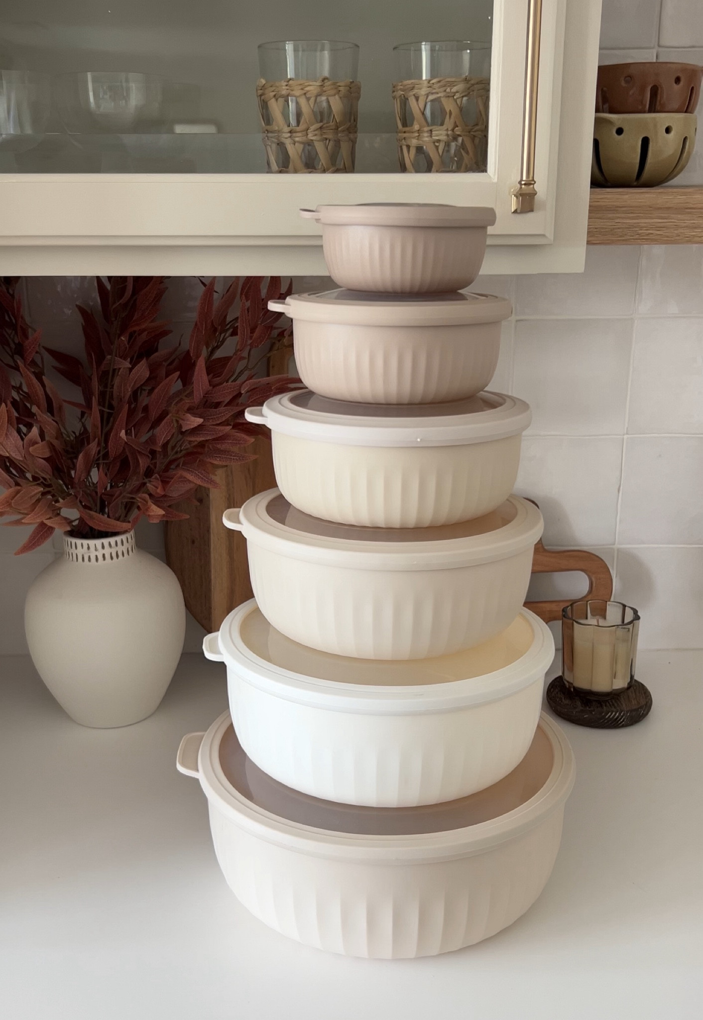 Just love these neutral bowls from Amazon! Use as food storage, mixing bowls or Serveware. They best together to save space! 

Amazon home, Amazon finds, Amazon kitchen, mixing bowls, bowl set, kitchen decor, neutral kitchen 

#LTKSaleAlert #LTKFindsUnder50 #LTKHome
