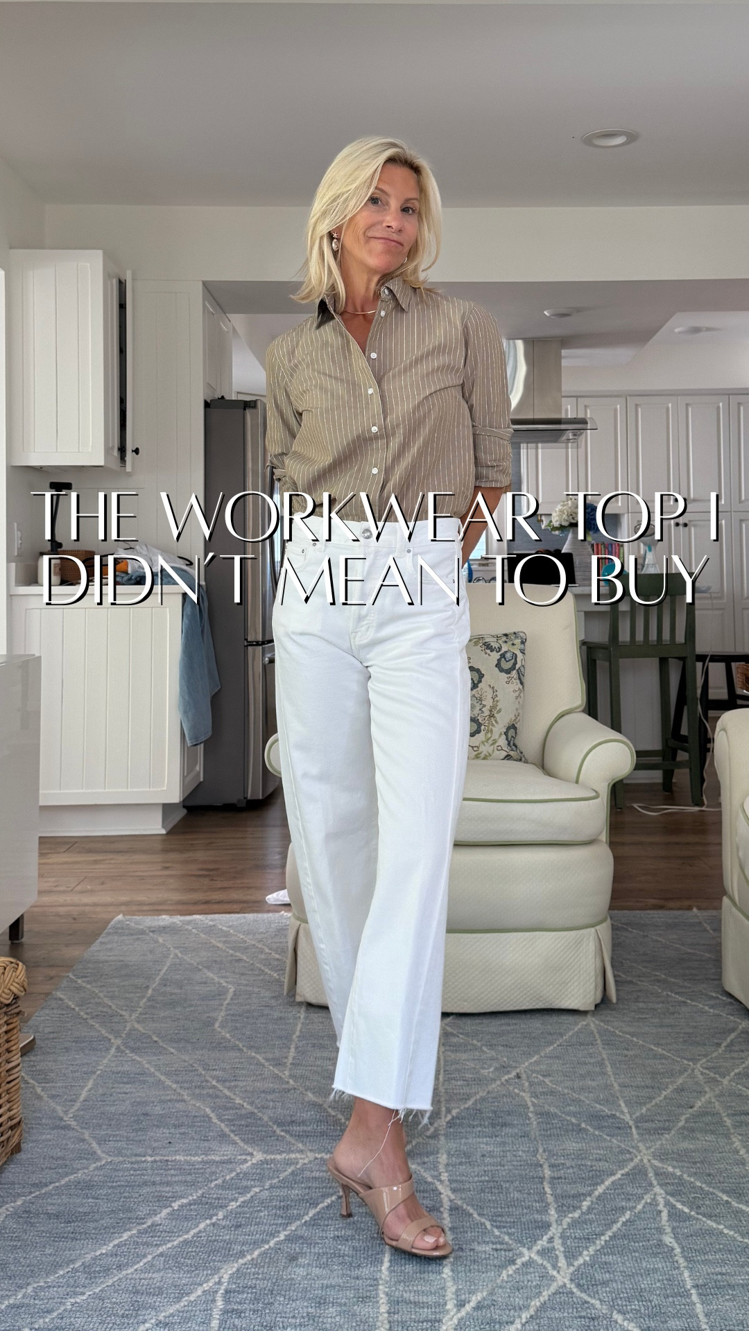 Madewell 20% off site-wide! Click on the pants below, and copy the code LTK20.

Okay ladies, funny story—this top showed up in my cart by accident (a color I’d never choose)… but it worked! And now I think it’s perfect for fall workwear.


#LTKStyleTip #LTKWorkwear