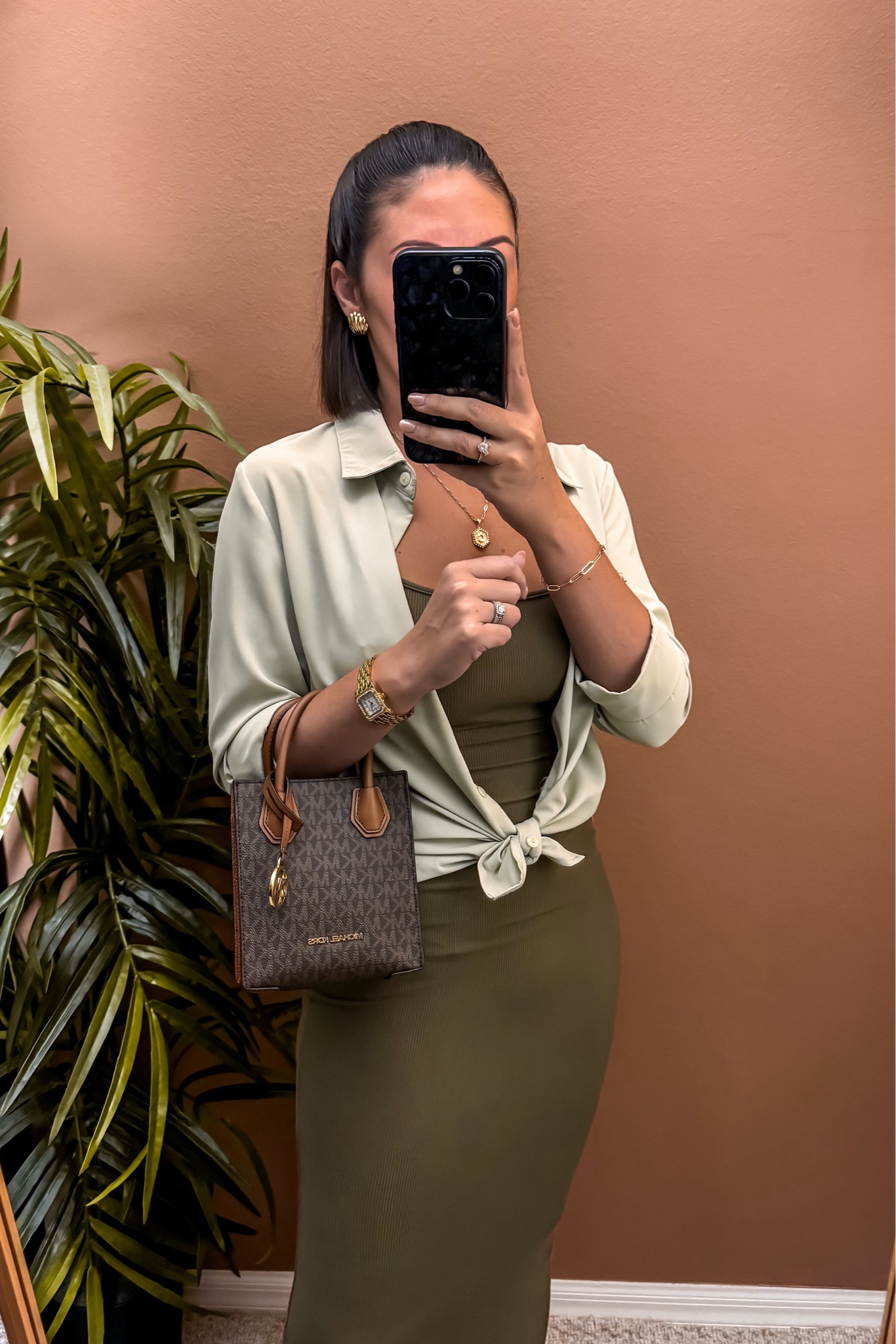 Fall Brunch Outfit 

🤎 Reviews on all products! 
• Amazon Green bodycon Maxi Dress - S
• Amazon womens Green button down blouse - S
• Michael Kors Crossbody bag 
• Hermes designer inspired sandals womens tan slide sandals - 7
• Amazon Seashell stud earrings 

Old Money Fall Outfit | Classy Fall Outfit | Fall Neutrals | Fall Chic | Chic Fall Outfits | Fall Outfits Petite | Fall Outfits Women | Fall Capsule Wardrobe | Fall Going Out Outfits | Fall Casual Outfits | Fall Vacation Outfits | Fall Outfits | Fall Fashion | Fall Style | Fall OOTD | Fall Looks | Fall Outfit Ideas | Fall Outfit Inspo | old money looks | old money aesthetic | old money fashion | old money style | old money outfits | old money style women | old money | old money fall | neutral outfit | neutral fall outfit | neutral style | classic style | classic outfits | chic outfits | chic fall outfits | chic style | casual chic | quiet luxury | french style | french fashion | french girl style | Parisian chic | Parisian style | minimalist | minimalist fashion | capsule wardrobe | capsule wardrobe fall | petite outfits 


#LTKItBag #LTKSeasonal #LTKFindsUnder100 #LTKStyleTip #LTKShoeCrush #LTKOver40