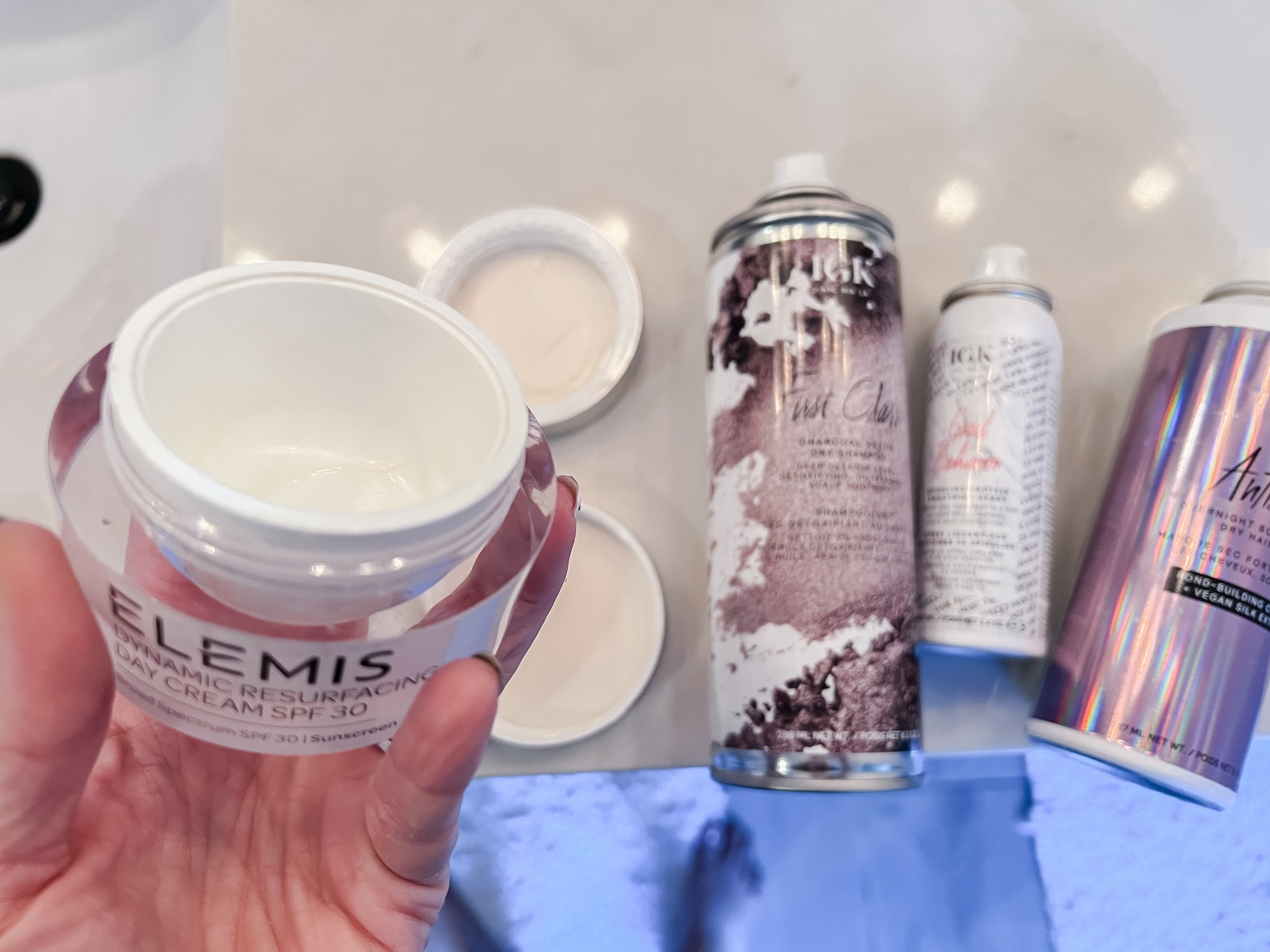 My empties this month that I need to restock! Perfect timing with Labor Day sales. I don’t mind spending more on great skin care when I can get it on sale and it lasts me for 9 months! 

Also I have tried every type of dry shampoo. And IGK dry shampoo is the one one that cleans my hair and doesn’t make my psoriasis flair up.. 
 

#LTKSale #LTKunder100 #LTKbeauty