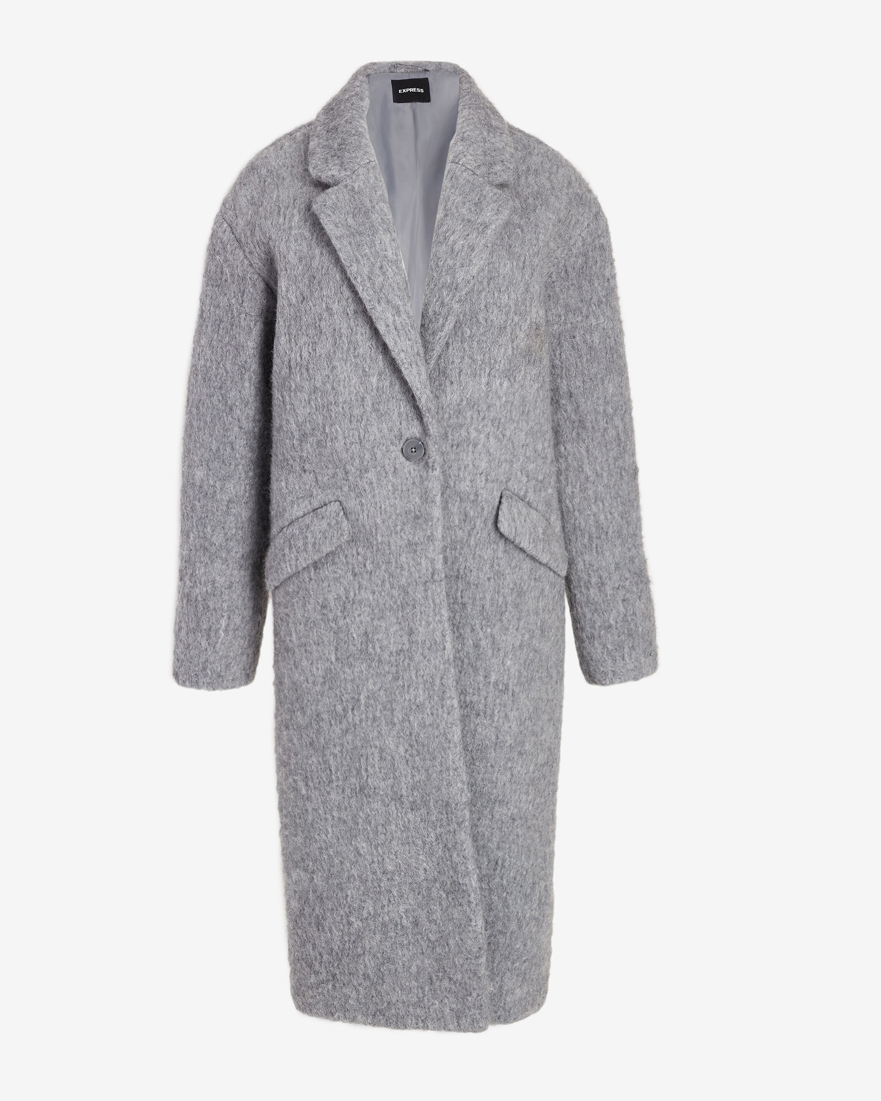 Wool-Blend Car Coat | Express