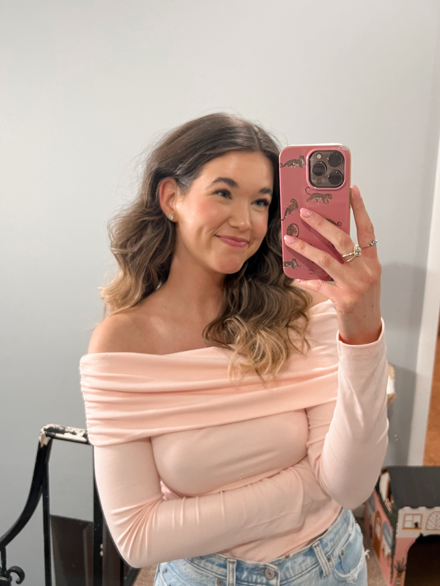 the softest off the shoulder top 🤍 

(related search: pink long sleeve top, pink winter top, spring pink top)

#LTKStyleTip #LTKSeasonal #LTKFindsUnder100