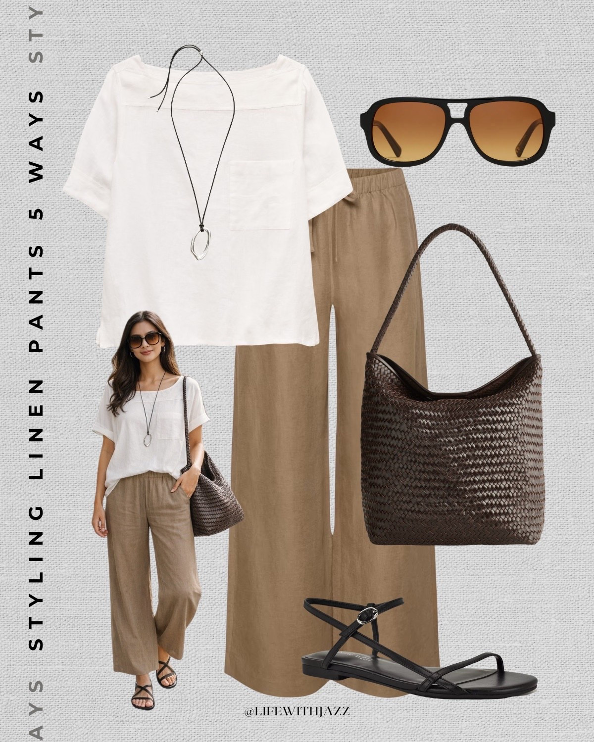 5 ways to style the light brown aritzia lodge pants for spring/summer

spring style / summer style / casual style / dressy outfits / dinner outfit  

 

#LTKootd