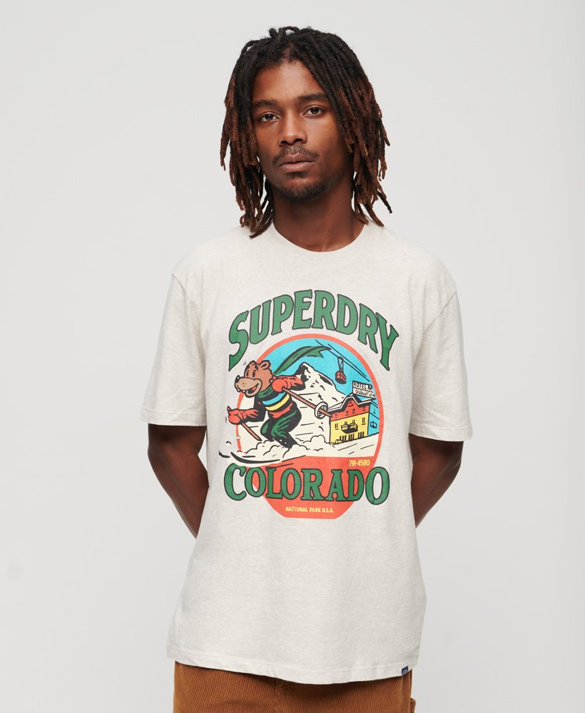 Travel Postcard Graphic T-Shirt | Superdry (UK)