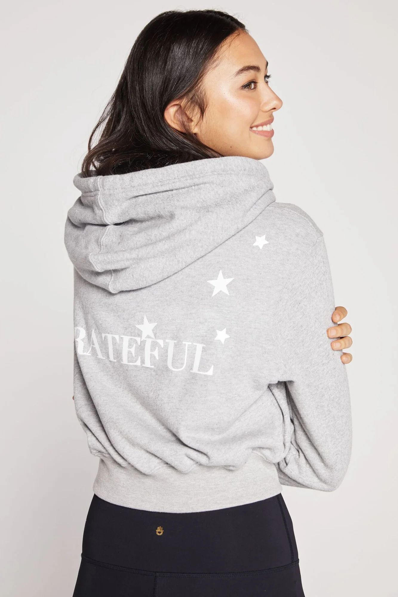 GRATEFUL STARRY HOODIE SPARKLE HEATHER | Spiritual Gangster