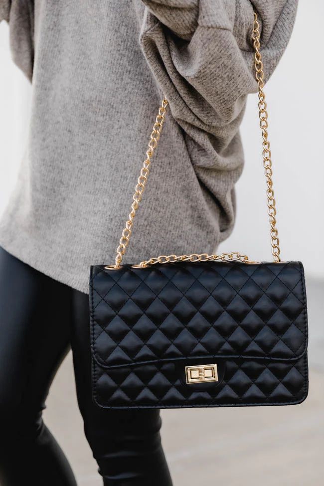 City Escape Black Purse | The Pink Lily Boutique