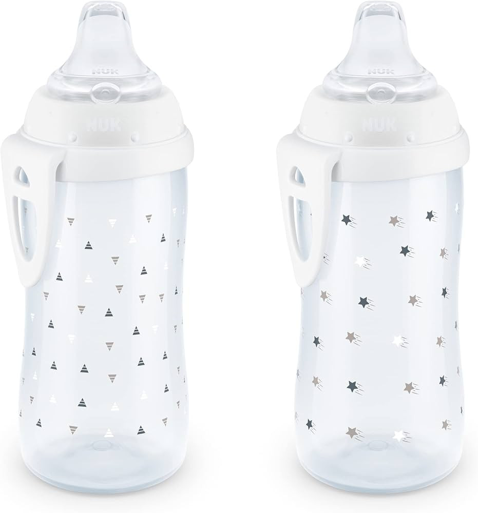NUK Active Sippy Cup, 10 oz, 2 Pack, 12+ Months, Timeless Collection, Amazon Exclusive | Amazon (US)