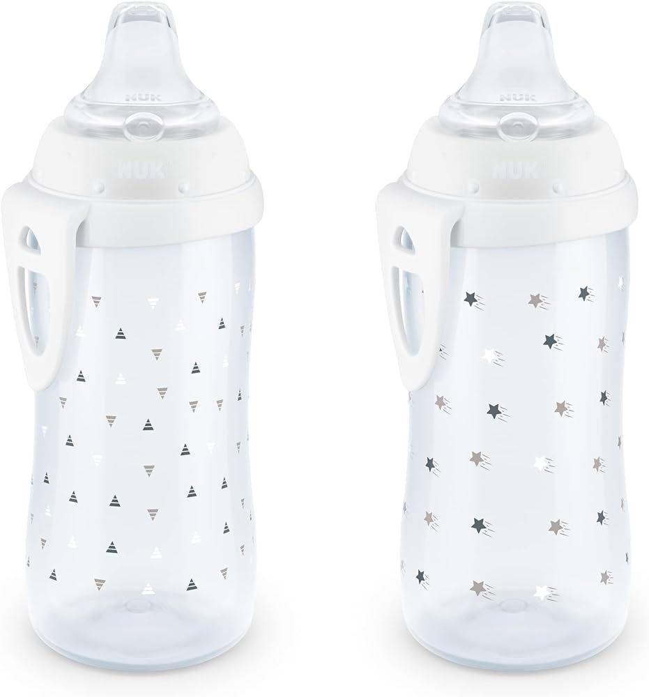 NUK Active Sippy Cup, 10 oz, 2 Pack, 12+ Months, Timeless Collection, Amazon Exclusive | Amazon (US)