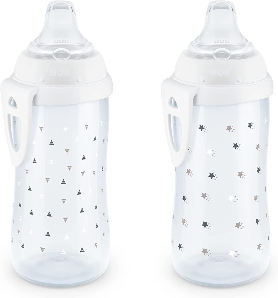 NUK Active Sippy Cup, 10 oz, 2 Pack, 12+ Months, Timeless Collection, Amazon Exclusive | Amazon (US)