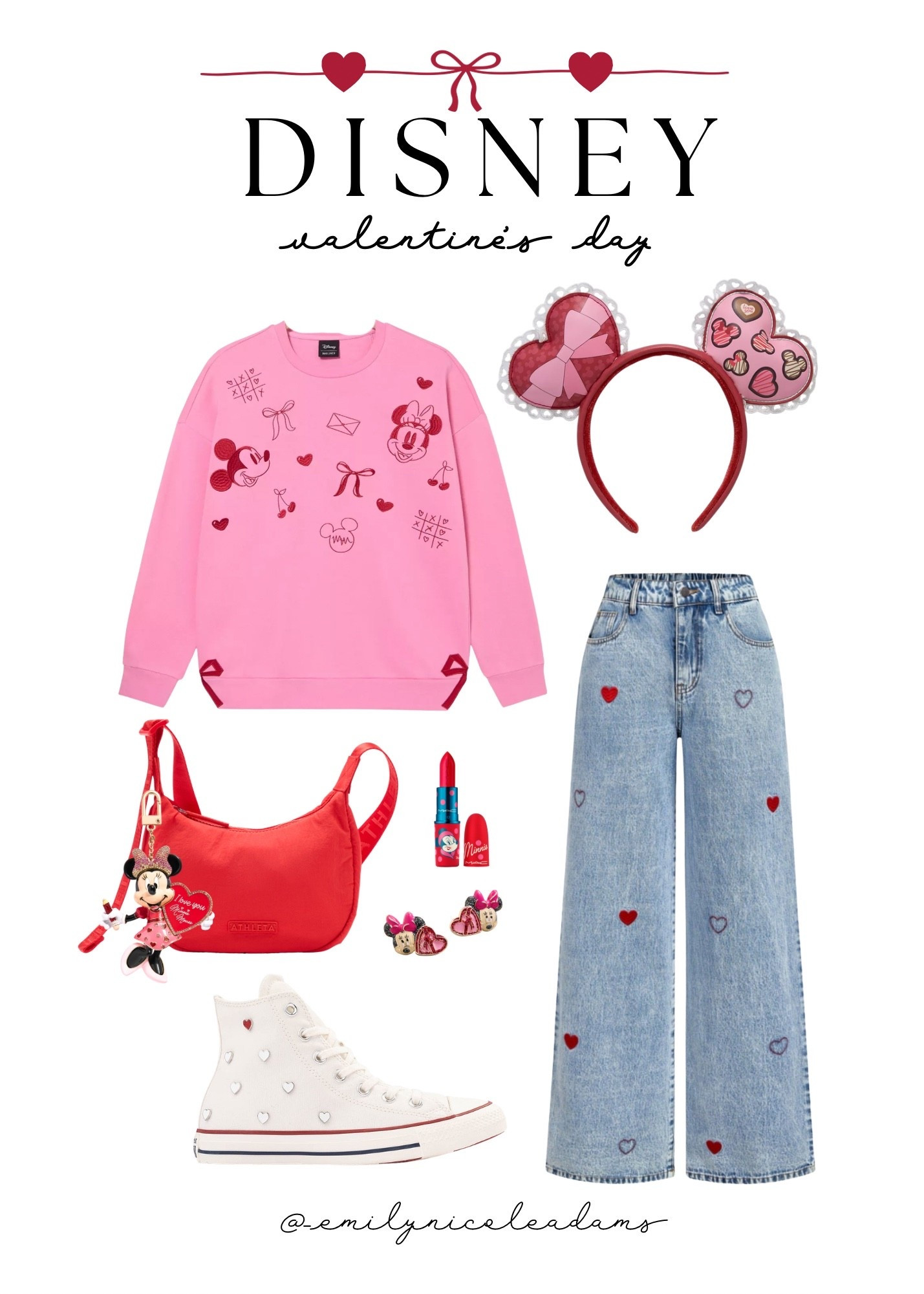 Disney Valentine’s Day Outfit ❤️💗 Disney valentines, Disney vday, Disney style, Valentine’s Day outfit, Disney holiday, Walt Disney world, Disney girl, Disney styled, Disney addict, Disney Valentine’s Day edit, magic kingdom outfit 

#LTKootd #LTKSaleAlert #LTKSeasonal
