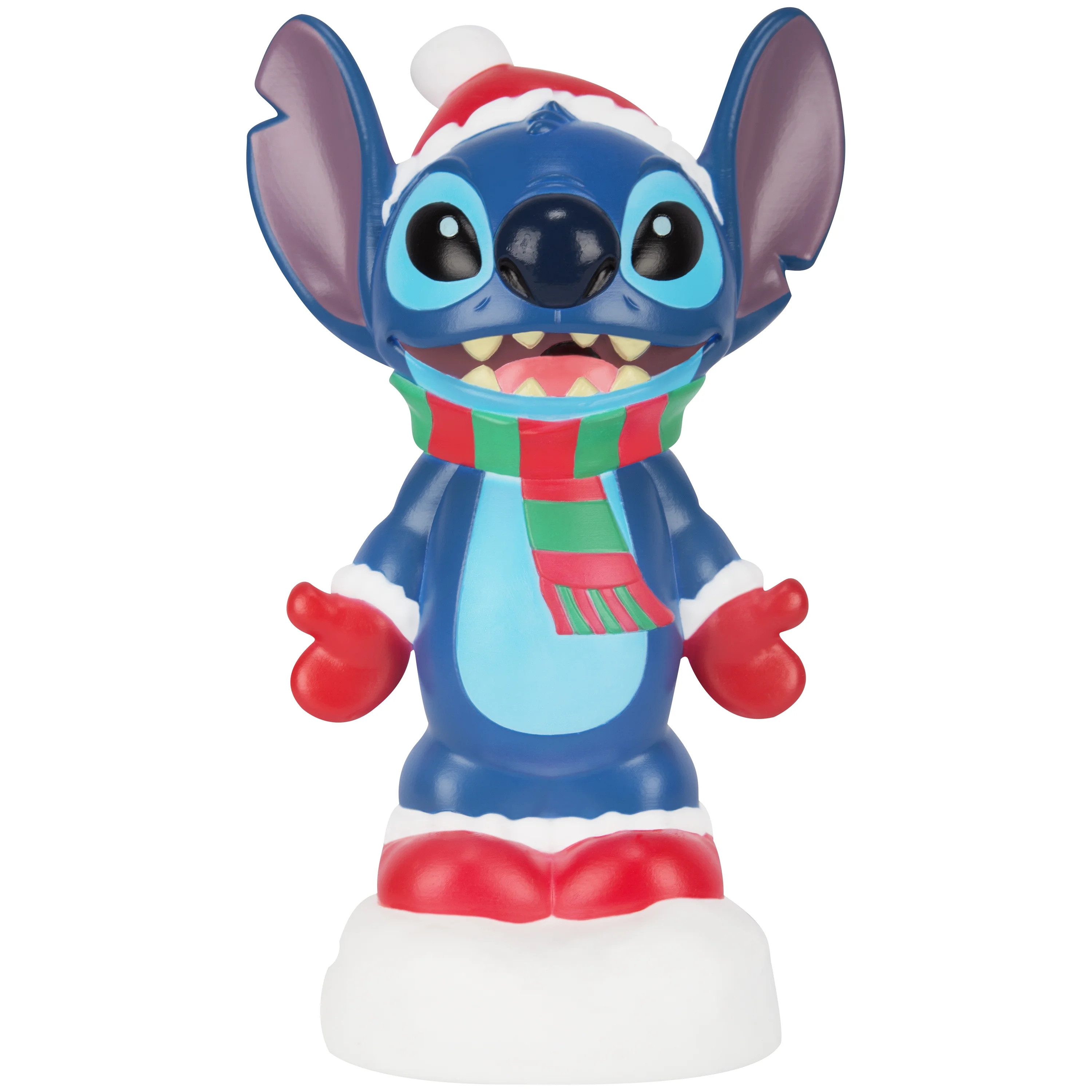 Christmas Lighted Blow Mold Outdoor Decor Stitch Disney, 12.5 in | Walmart (US)