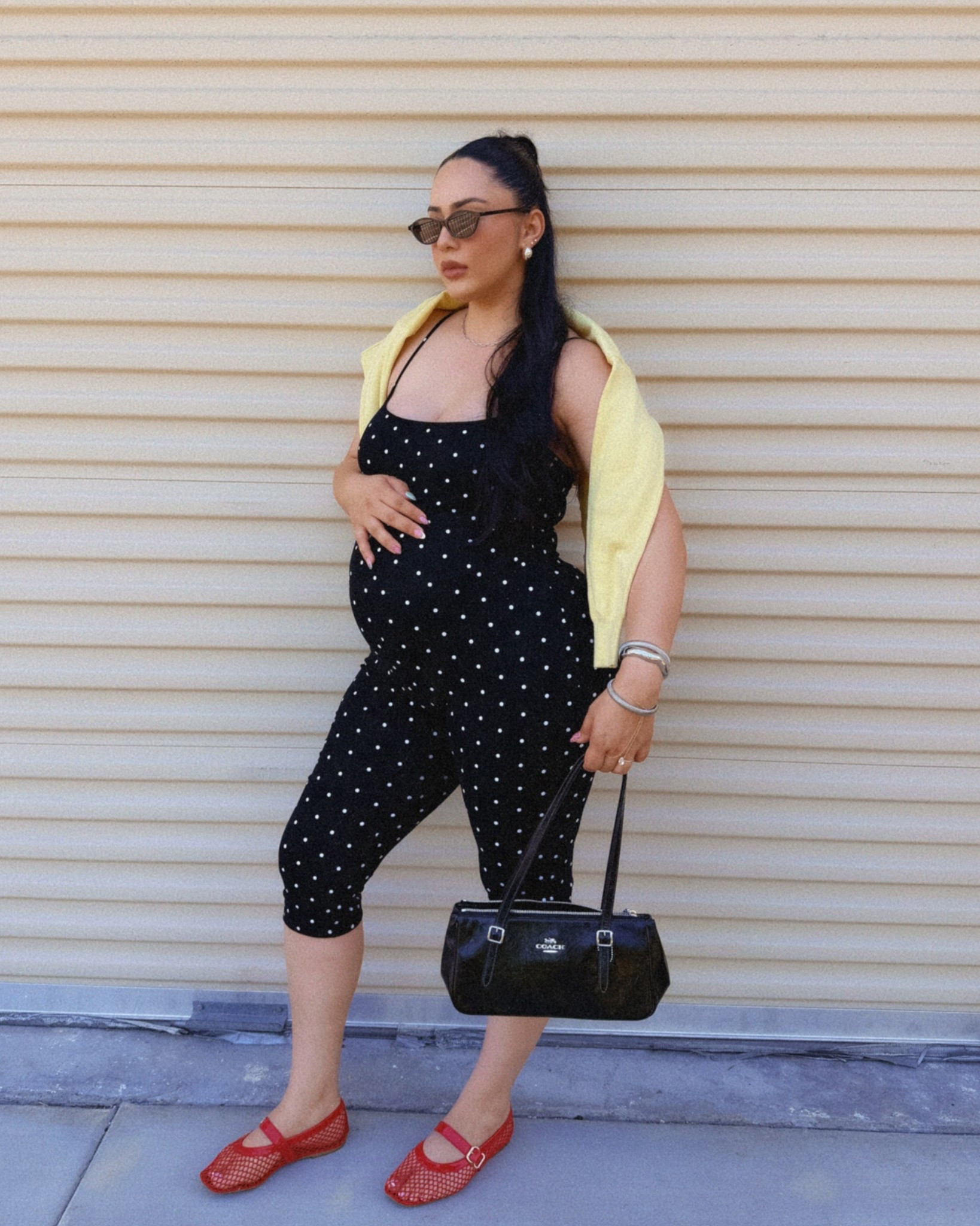 Comfy stretchy jumpsuit 🤍 wearing size L