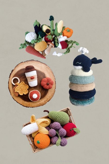 Crochet rattles!

Baby toys | kids toys 

#LTKGiftGuide #LTKSeasonal #LTKkids