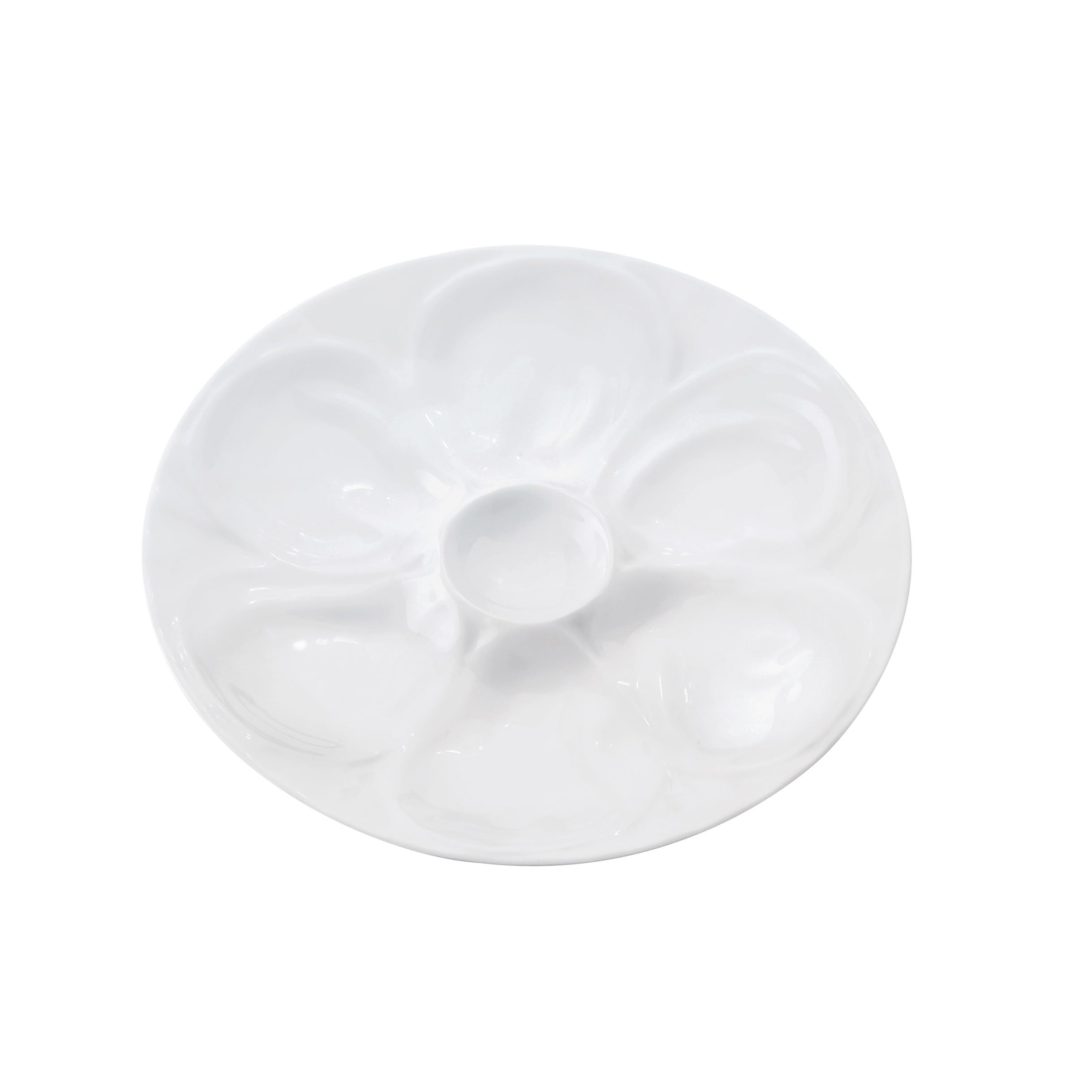 Maine Man Oyster Plate, Fine White Porcelain, 9-Inch | Amazon (US)