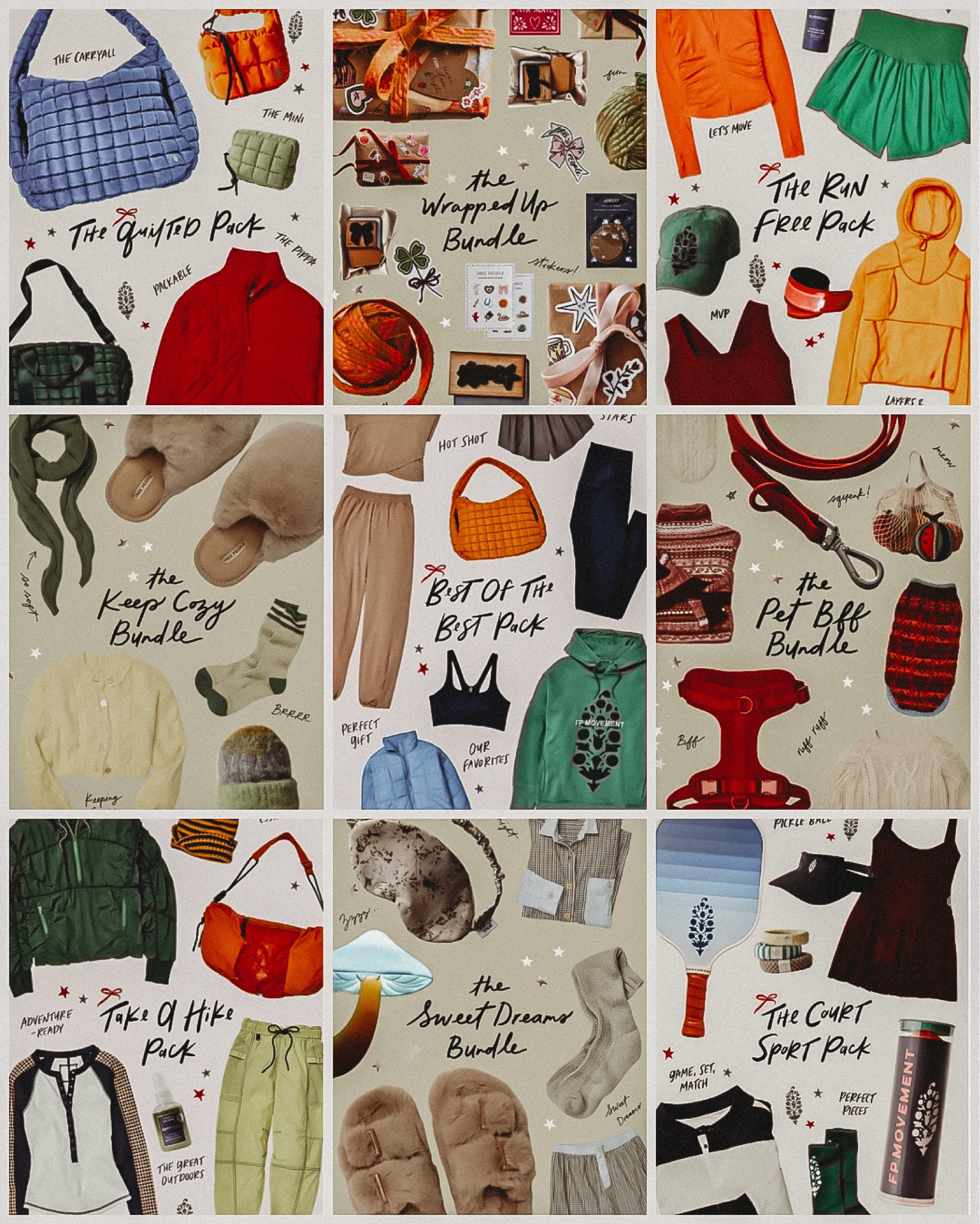 Why is no one talking about these Holiday Bundles?! 

Work smarter, not harder.  These bundles are perfect for gifting; they are premade bundles—just pick the size & colors you want and BOOM! Holiday shopping complete ✅

#giftguide #wishlist #christmasgiftsforher #christmasbundles #freepeople #hiking #pickleball #hiking #cozy #homebody

#LTKHoliday #LTKGiftGuide #LTKActive