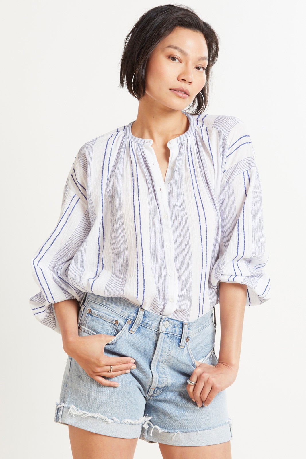 Sundry  Stripe Button Down | Evereve