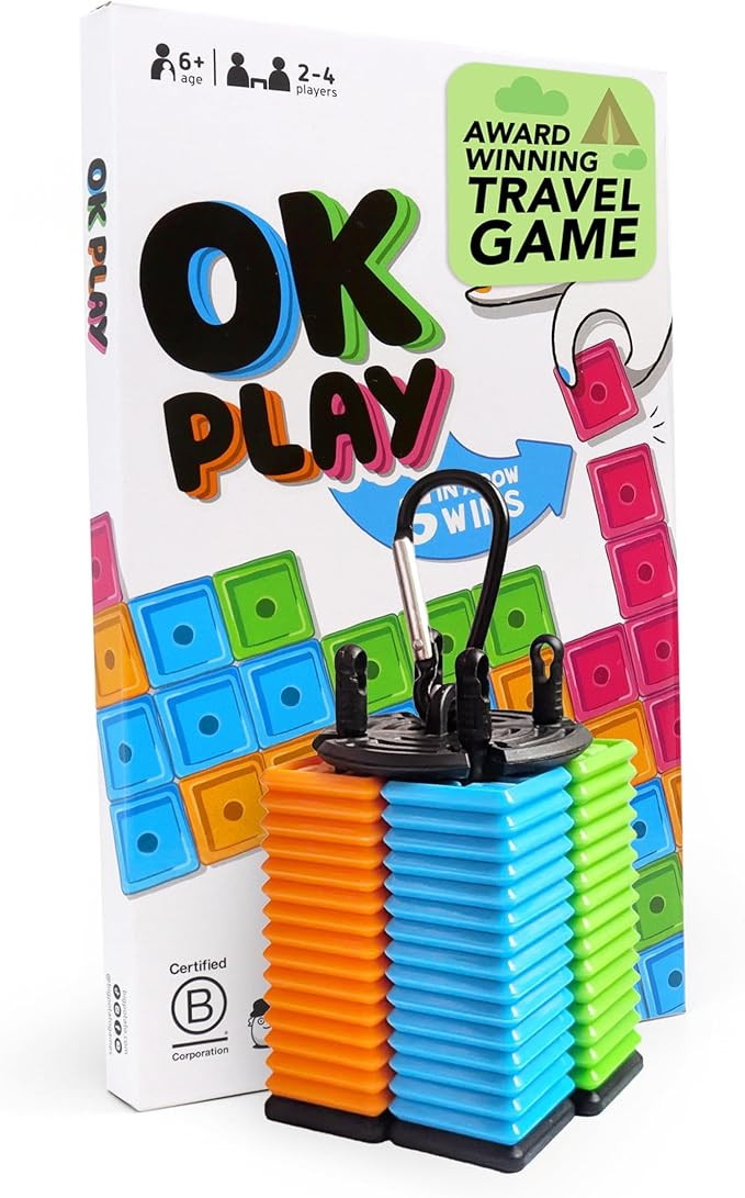 OK Play: Ultimate Travel Tile Game | Learn to Play in 10 Seconds | Waterproof & Indestructible | ... | Amazon (US)