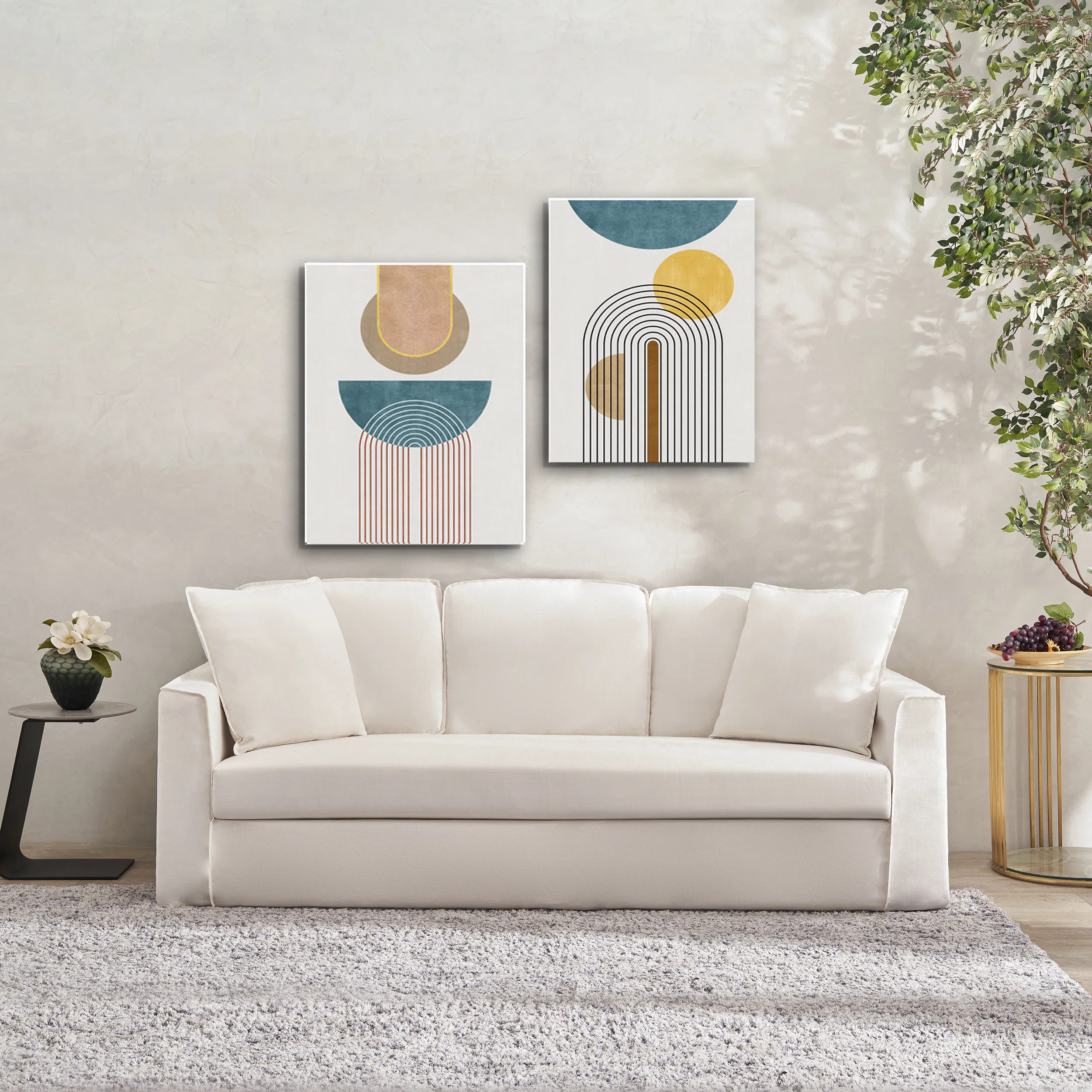 Latitude Run® Kashanda 84.6" Wide Arm Upholstered Slipcovered Sofa & Reviews | Wayfair | Wayfair North America