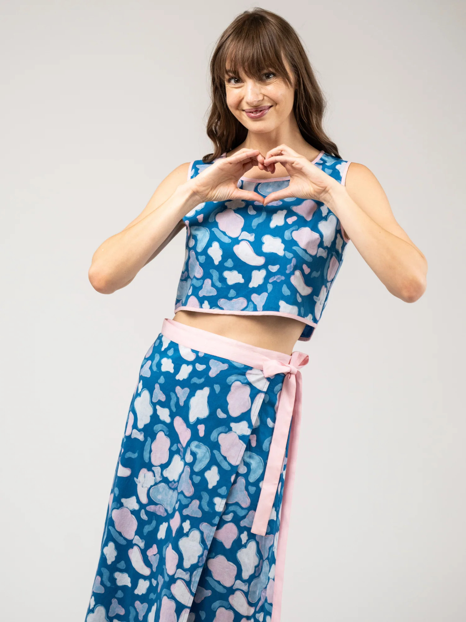 The Sarong Skirt + Beach Tank Set | Capri | Beau & Ro