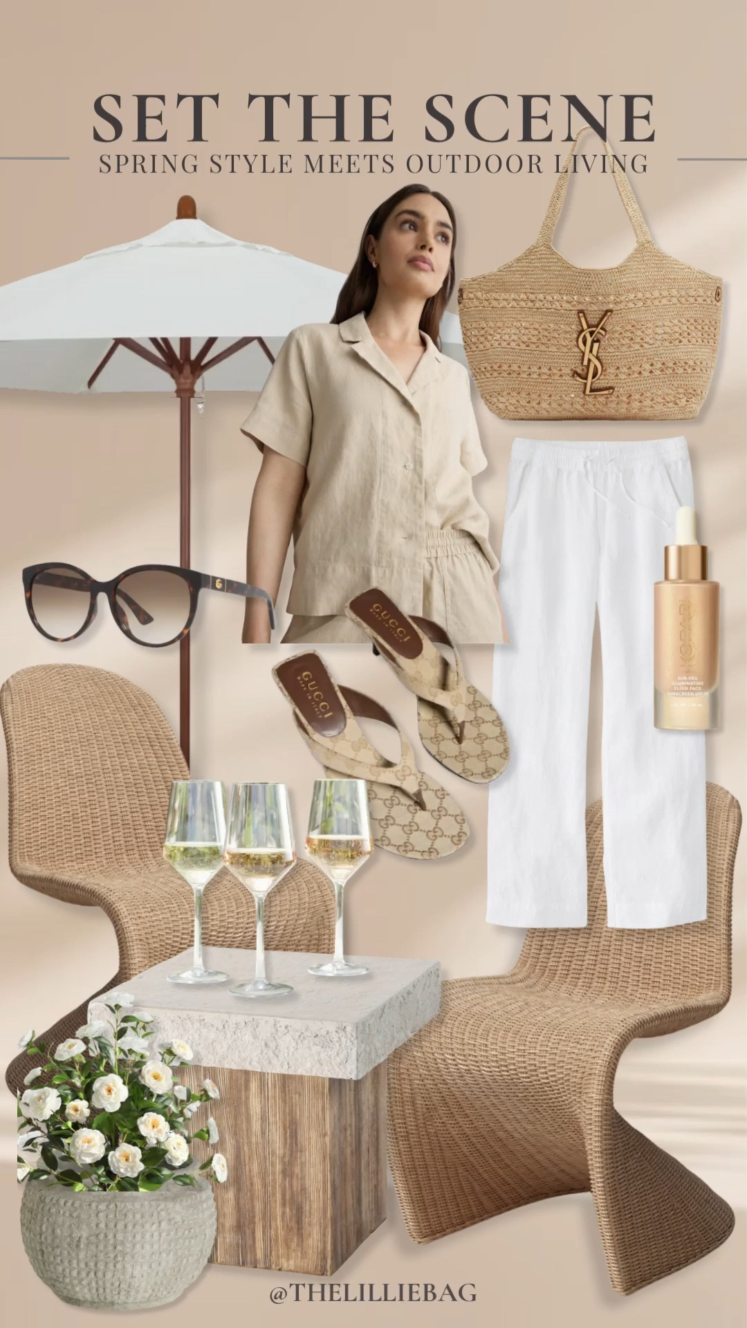 Spring style meets outdoor living — mixing easy linen looks with my favorite luxe patio pieces for that effortless, elevated vibe ☀️

The perfect blend of what to wear + how to style your space this season 🙌🏼 everything is linked on my LTK!

spring outfits 2026, linen outfits, outdoor living, patio decor, home decor, spring style, casual chic, lifestyle inspo

#LTKHome #LTKSeasonal #LTKootd