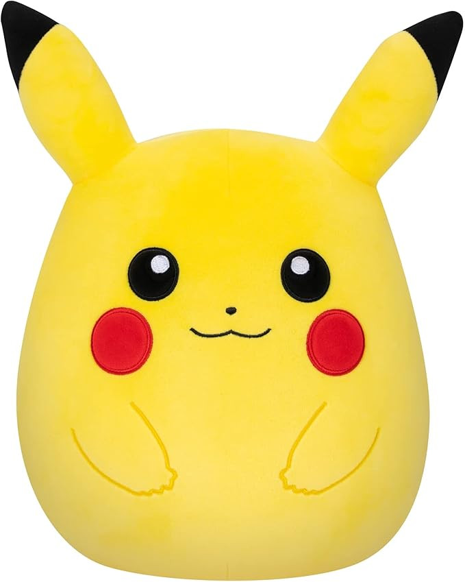 Squishmallows Pokemon Pikachu Series 1 Plush Toy 25 cm | Amazon (US)