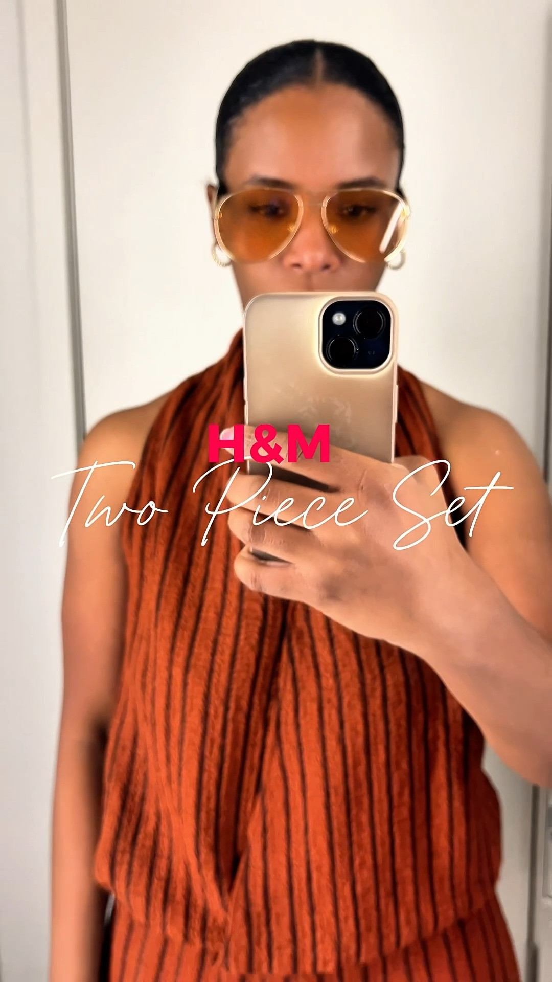 H&M has up to 50% off site wide and you’ll love this wide leg crinkled pants set and matching top.

#LTKgrwm #LTKootd #LTKOver40
