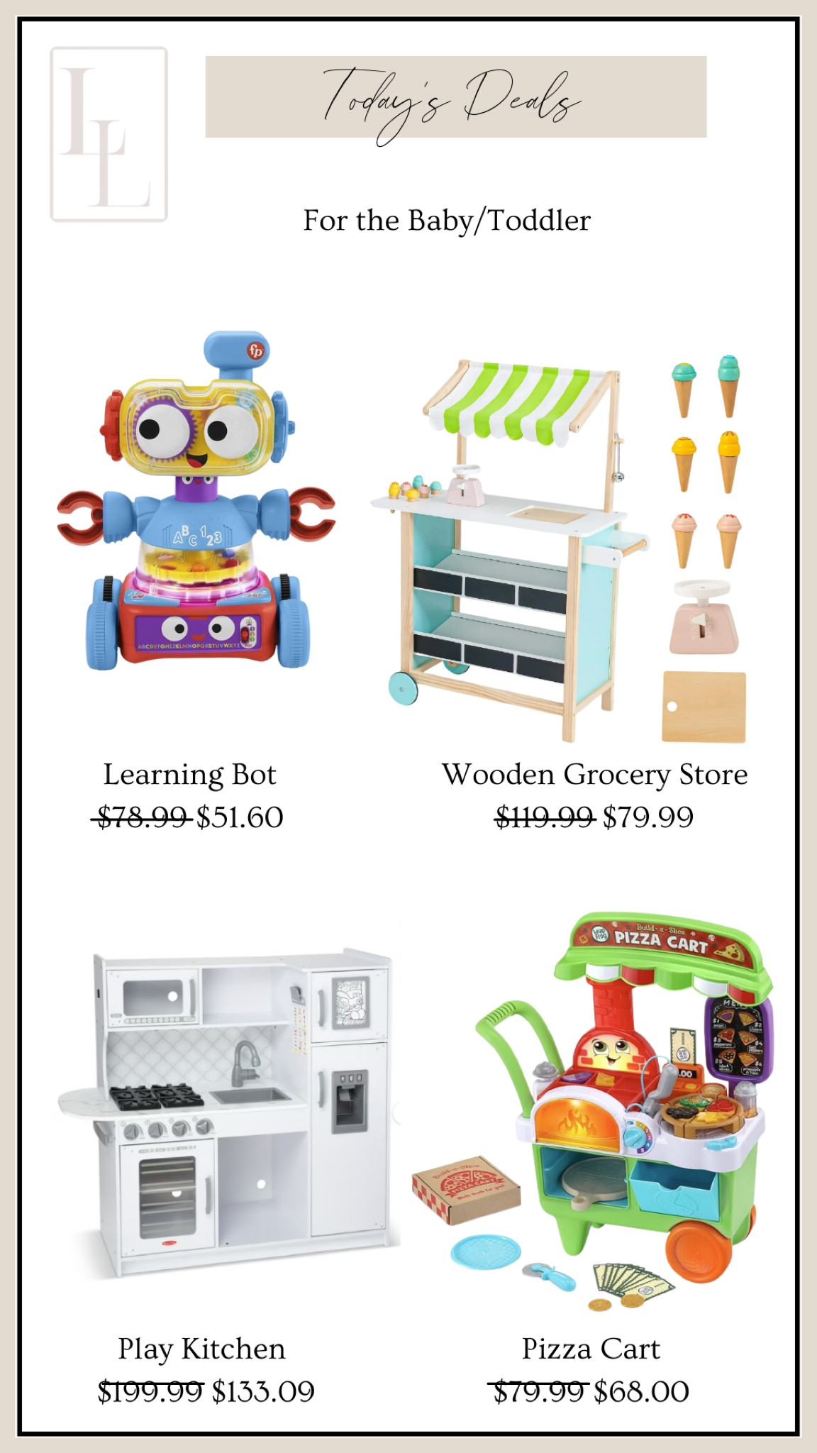 Baby gift, baby toy, toddler gift, toddler toy, educational toy, learning toy, pretend play, engaging play, learning robot, wooden grocery store, grocery toy, supermarket toy, pretend play toy kitchen, toy kitchen, pizza cart, pizza toy

#LTKKids #LTKBaby #LTKSaleAlert
