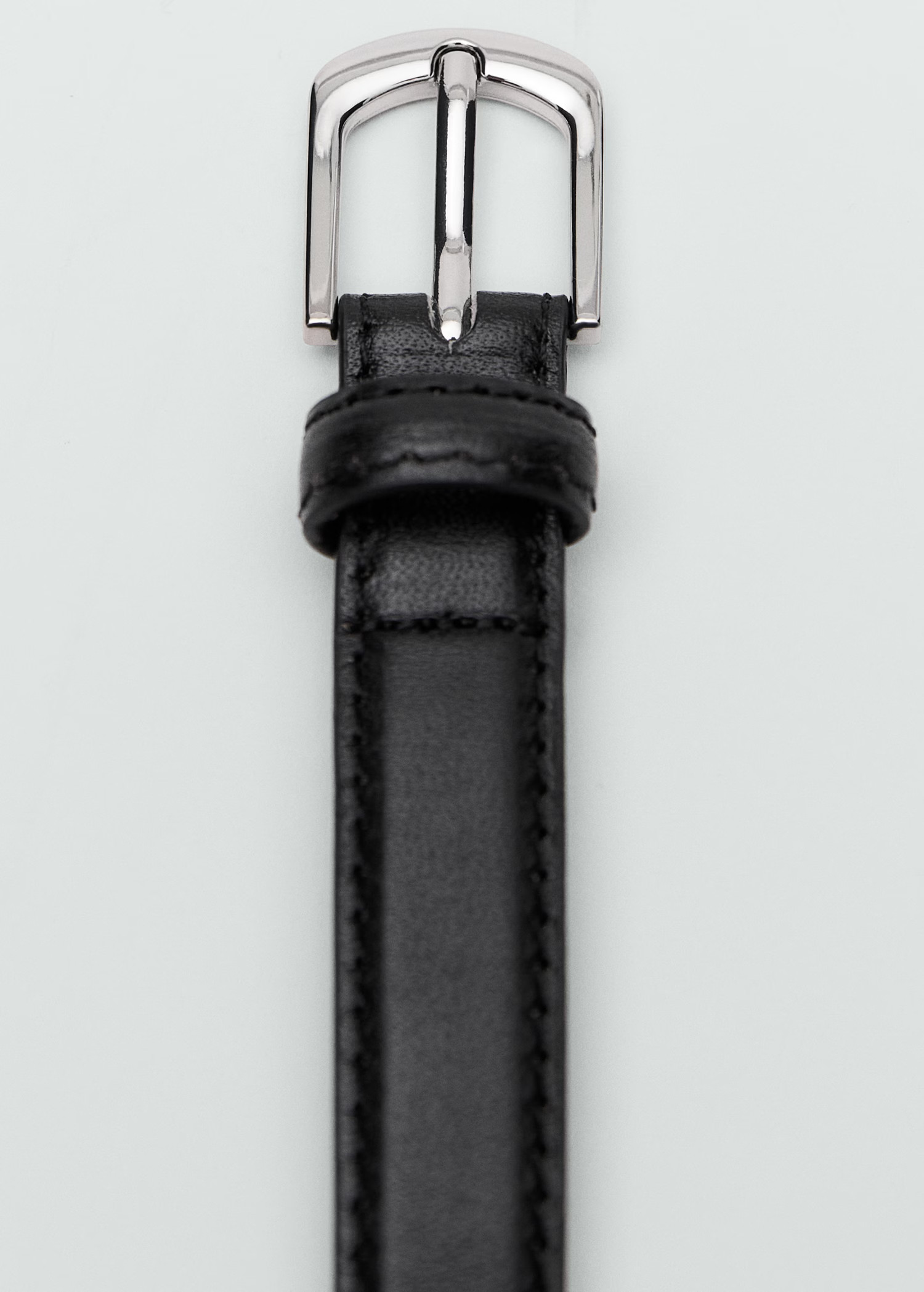 Leather skinny belt - Women | MANGO USA | Mango (US/MX/AU)