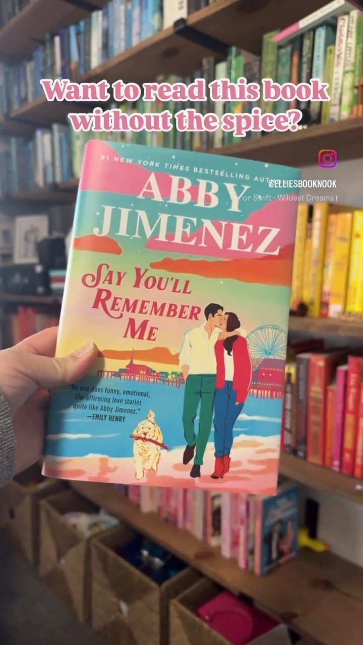 Want to read the new Abby Jimenez book without the spice? 

Skip these pages! 
119-120
206-207

This book has less spice than some of her other books

Follow for more spice recommendations and reviews 

#bookstagram #bookstagrammer #booklover #bookworm #booksbooksbooks #abbyjimenez #sayyoullrememberme #romanceread #skipthespice 

#LTKU #LTKSaleAlert #LTKActive