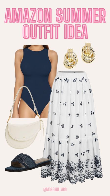 Amazon summer outfit idea | Amazon fashion | Amazon summer bodysuit | Amazon floral eyelet skirt 

#LTKSeasonal #LTKStyleTip #LTKFindsUnder100