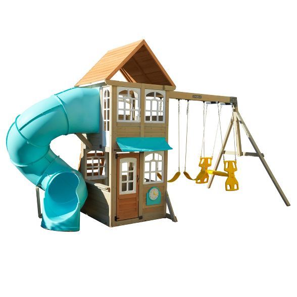 KidKraft Montauk Wooden Swing Set/Playset | Target