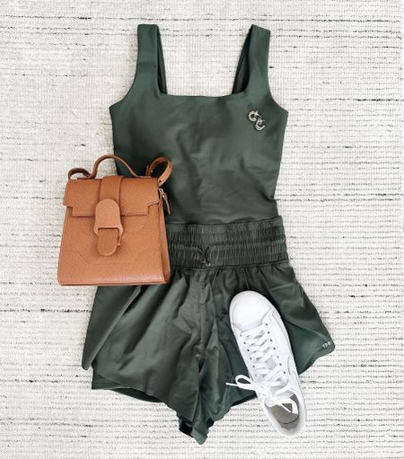Summer athleisure with this one piece romper that is so comfy and flattering! I love that it’s easy to throw on and is all one piece  

#LTKStyleTip #LTKActive #LTKSeasonal