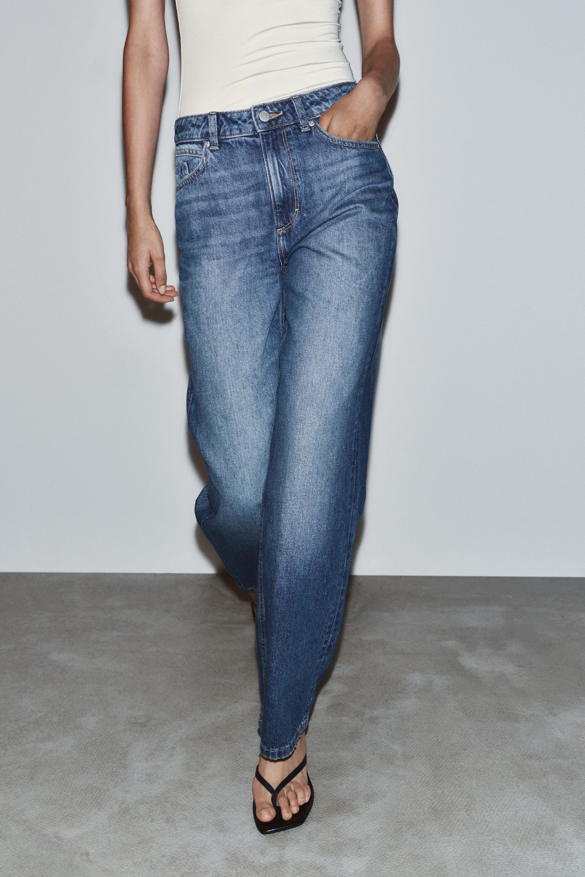 Z1975 HIGH RISE REGULAR LONG LENGTH JEANS | Zara US