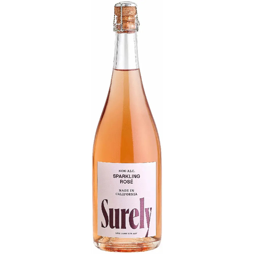 Surely Non-Alcoholic Sparkling Rose | Total Wine