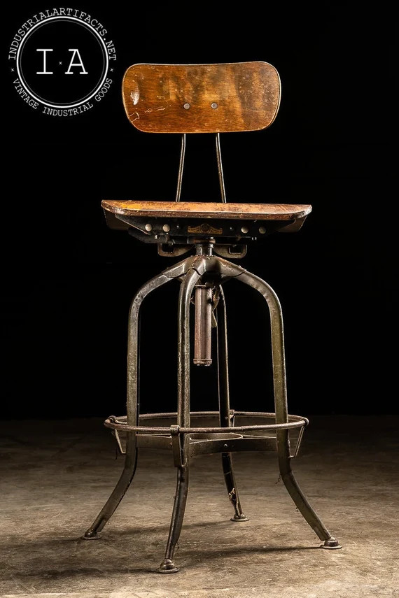 Toledo Metal Furniture Company Adjustable Stool | Etsy | Etsy (US)
