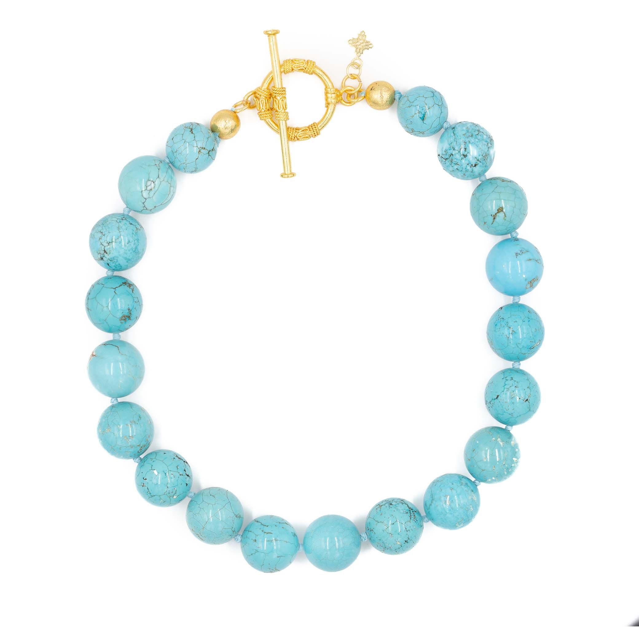 Lucy Necklace, Turquoise | Hazen & Co