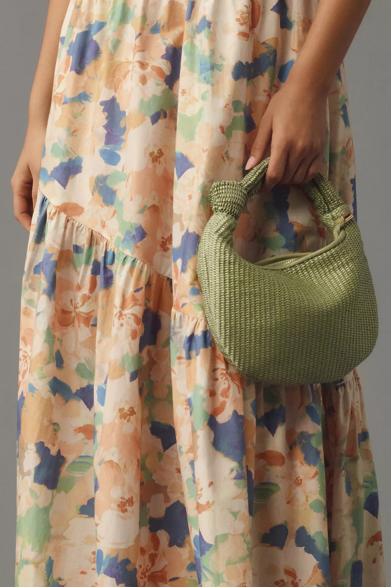 The Mini Brigitte Satchel by Melie Bianco: Raffia Edition | Anthropologie (US)