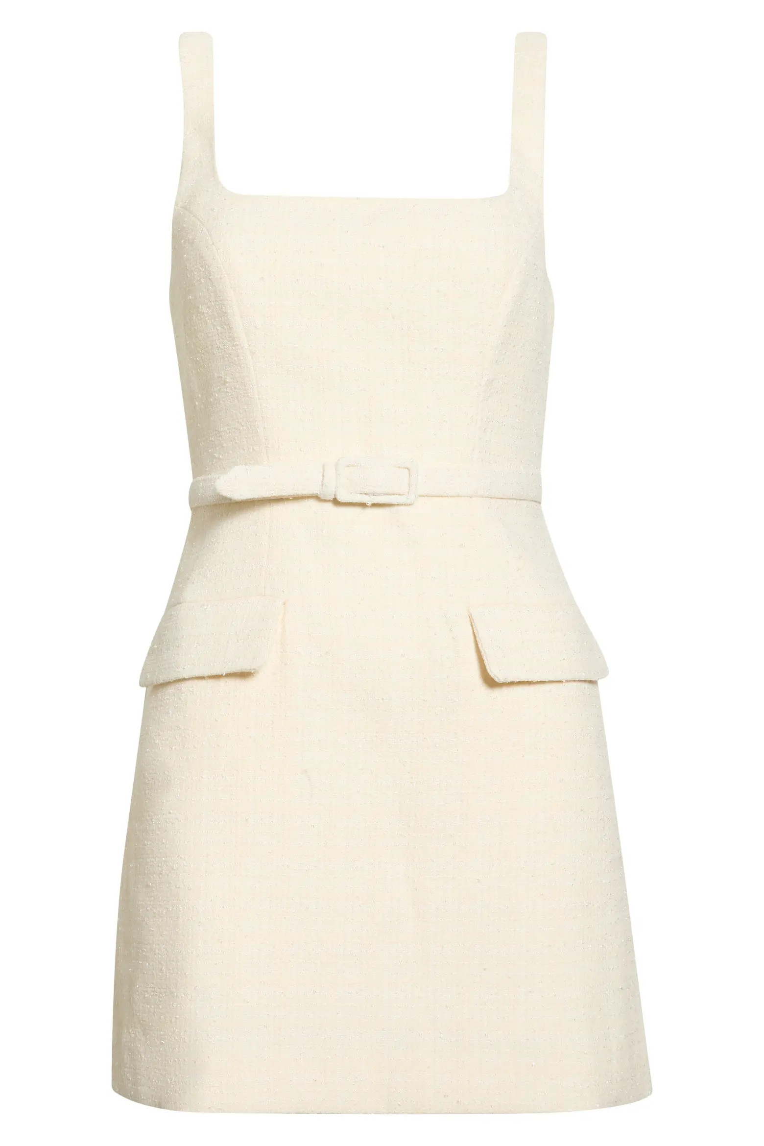 Adelyn Belted Tweed Minidress (Women) | Nordstrom | Nordstrom