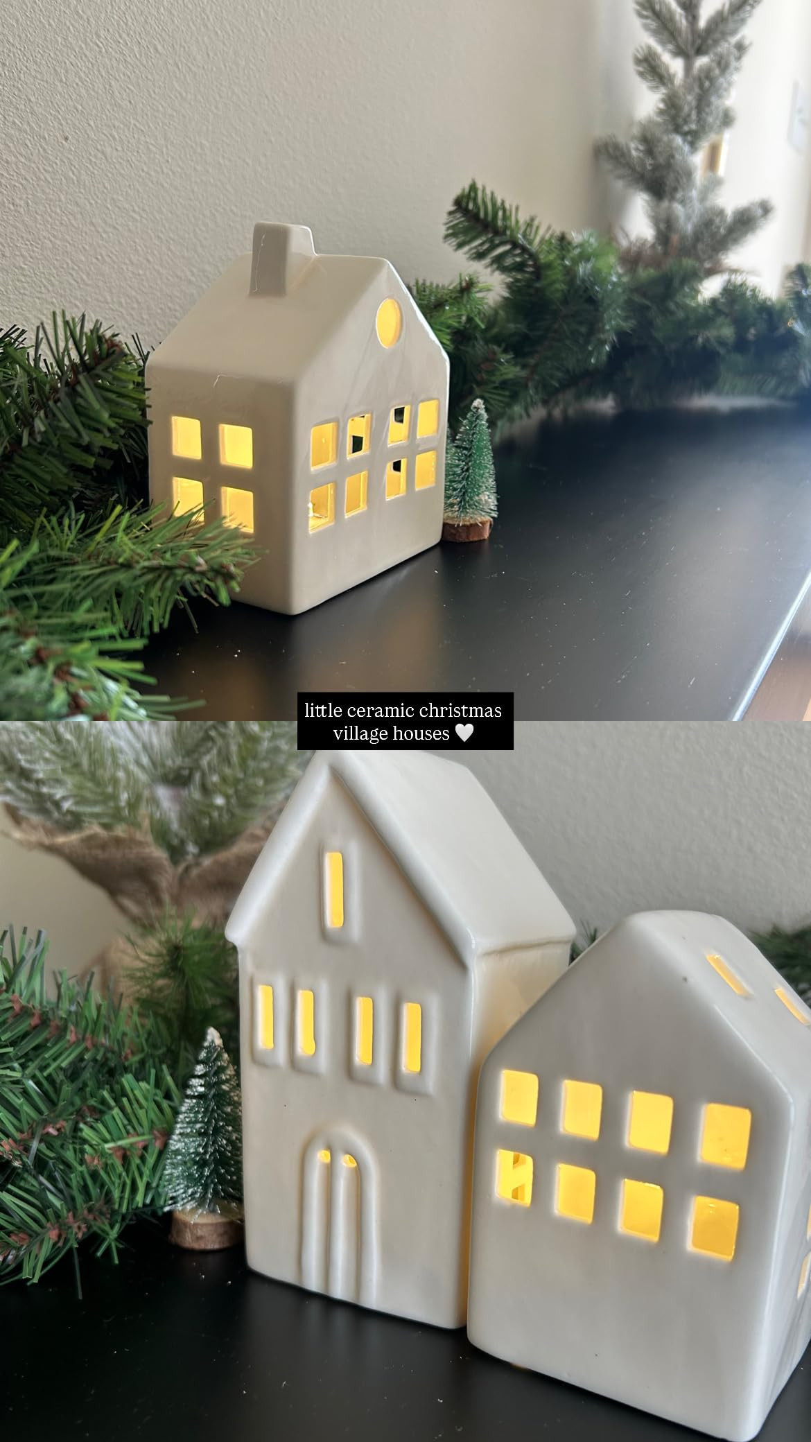 I just got these cute little ceramic Christmas village houses! They light up and are perfect for any tabletop centerpiece. Check them out!

// Amazon, Amazon Christmas, Amazon Finds, Amazon Decor, Amazon Home, Amazon Home Finds, Amazon Must Haves, Christmas, Christmas Decor, Christmas Decorations, Home Decor 

 #LTKHoliday #LTKHome #LTKFindsUnder50