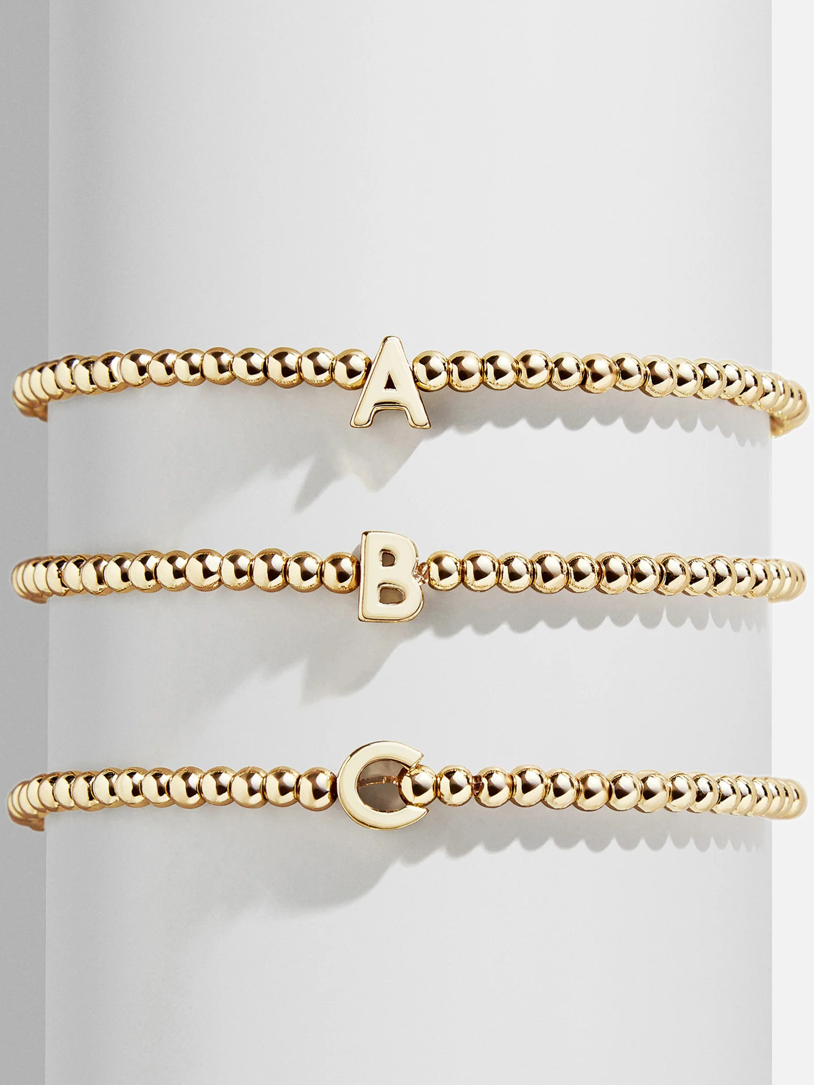Initial Pisa Bracelet - Gold | BaubleBar (US)