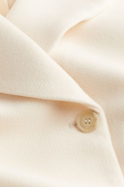 Double-breasted Coat - Cream - Ladies | H&M US | H&M (US + CA)