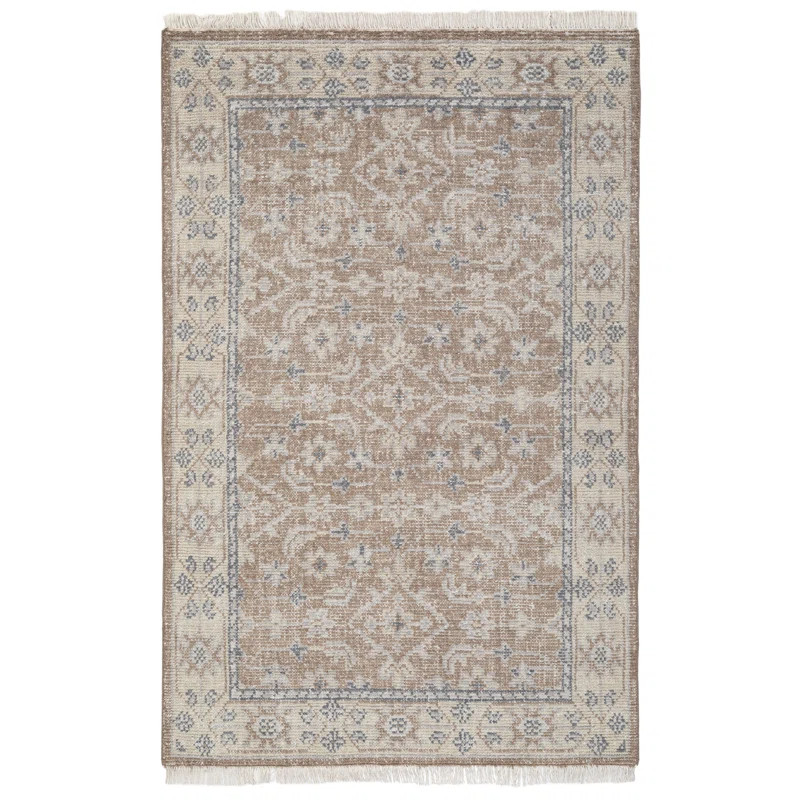 Bungalow Rose Hand Knotted Wool Aisha Rug | Wayfair North America
